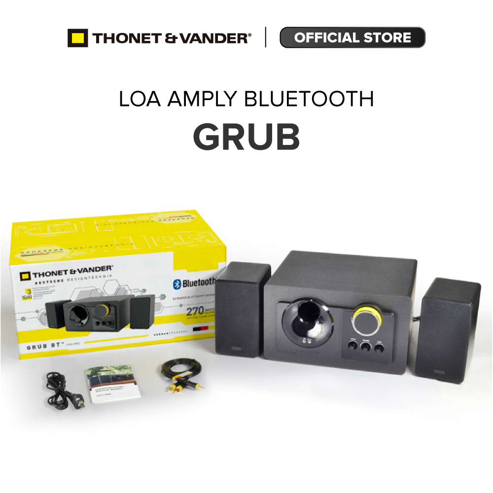 Loa Bluetooth Thonet And Vander GRUB Hàng chính hãng