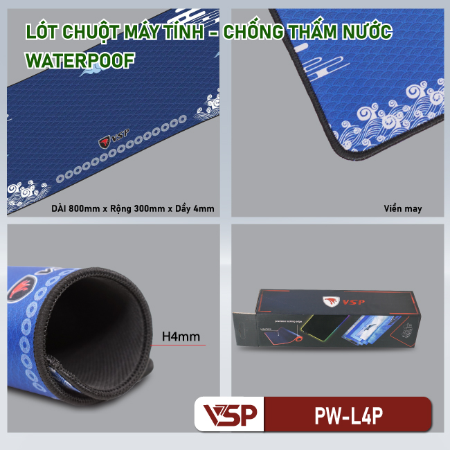 Lót chuột Pad VSP PW-L4P-hàng chính hãng
