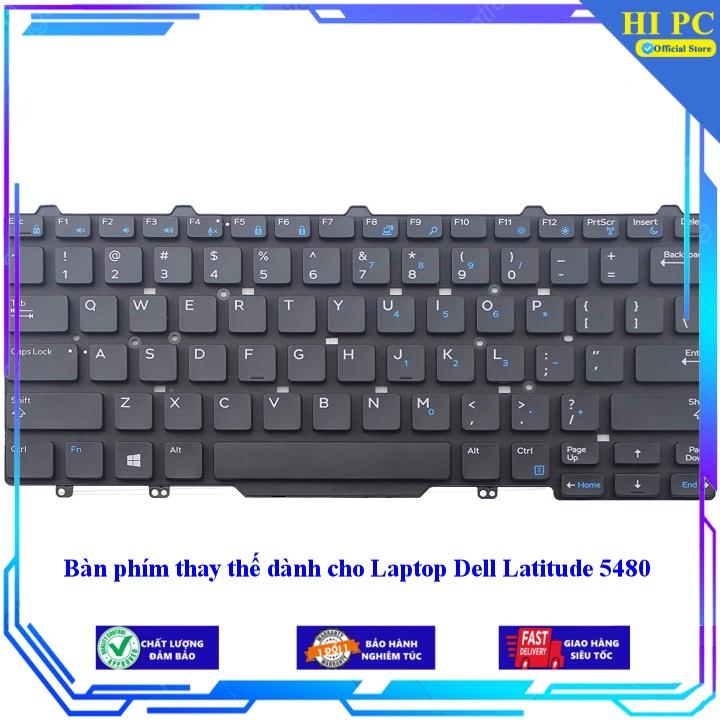 Bàn phím thay thế dành cho Laptop Dell Latitude 5480 - Hàng Nhập Khẩu