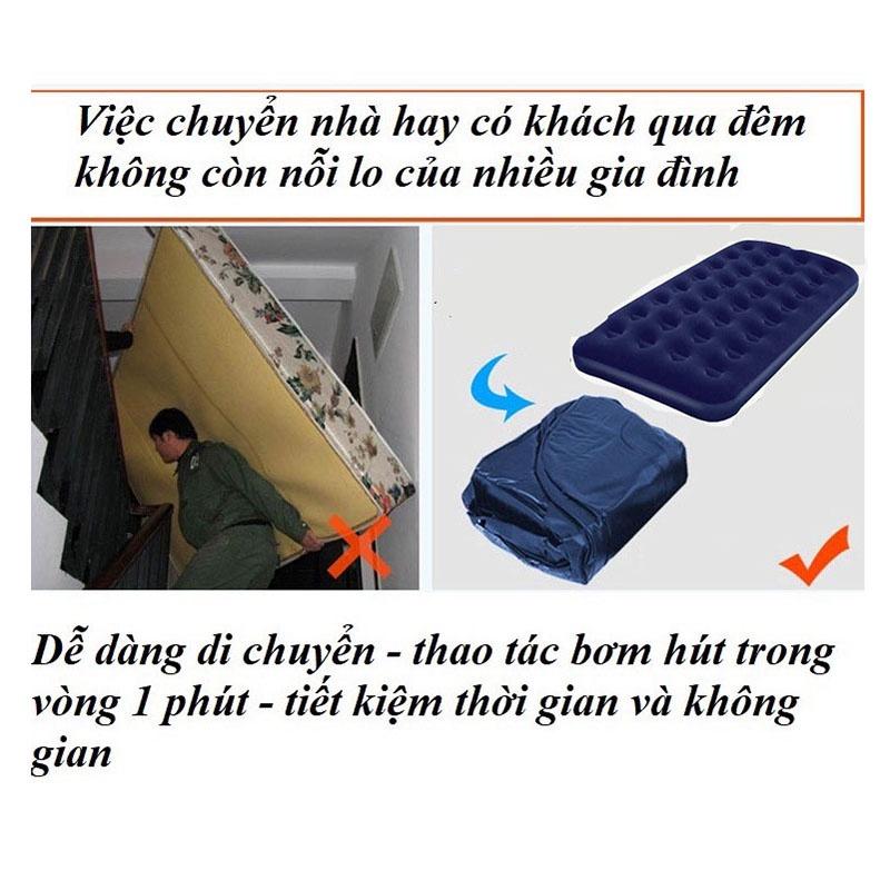 Đệm Hơi Bestway Cao Cấp Kèm Bơm Điện 2 Chiều