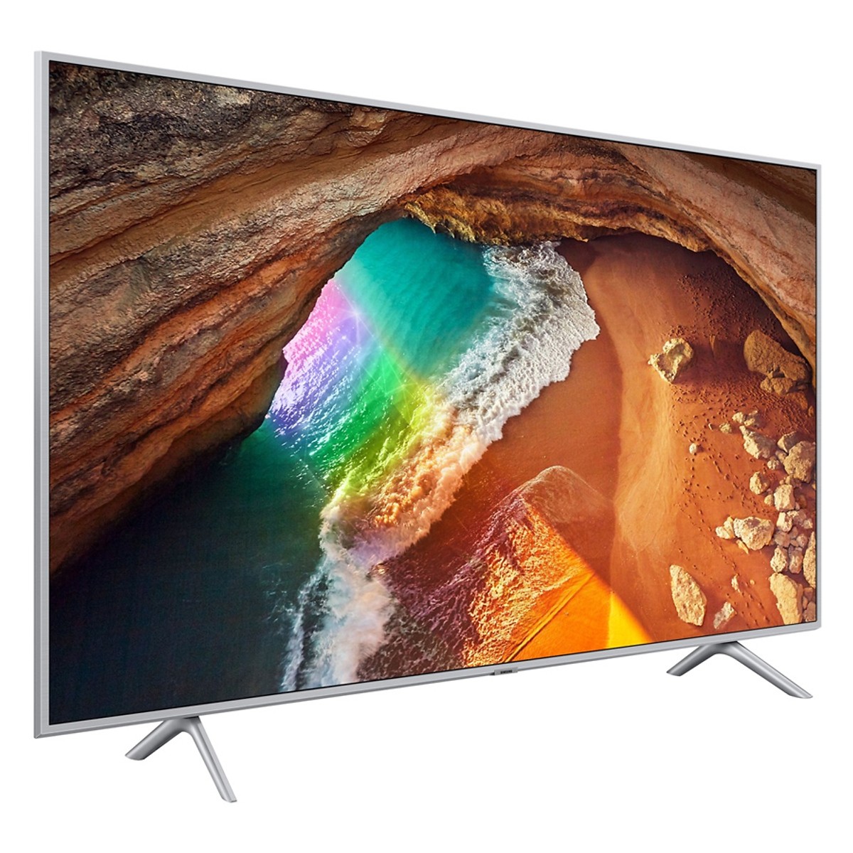 Smart Tivi QLED Samsung 65 inch 4K UHD QA65Q65RAKXXV - Hàng Chính Hãng + Tặng Khung Treo Cố Định