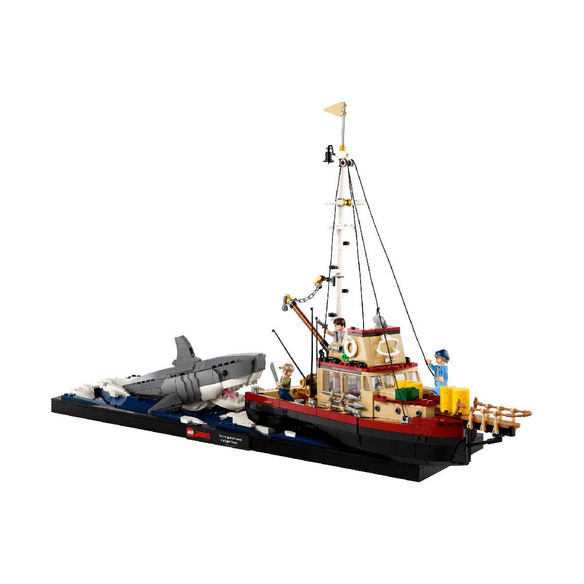 LEGO IDEAS 21350 Đồ Chơi Lắp Ráp Hàm Cá Mập  (1497 chi tiết)