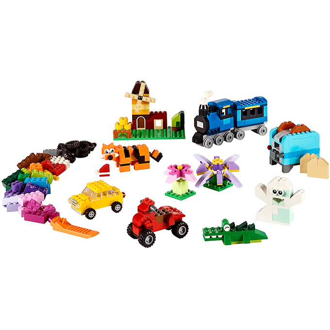 Đồ Chơi Lắp Ráp LEGO CLASSIC Thùng Gạch Trung Classic Sáng Tạo 10696 (484 chi tiết)