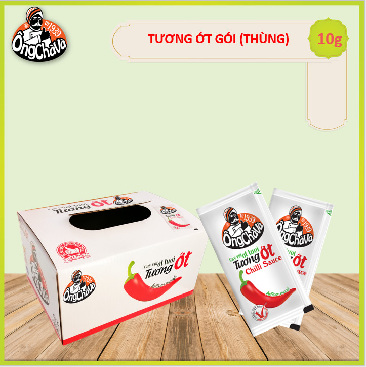 Hộp 120 Gói Tương Cà Ông Chà Và 10g