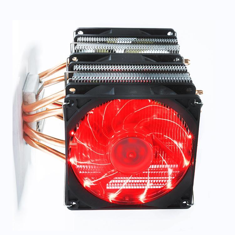 Bán Đặc Biệt CPU Tản Nhiệt 4 Ống Dẫn Nhiệt Máy Tính Quạt Để Bàn 1150 1151AMD Sử Dụng Có Thể Tùy Chỉnh