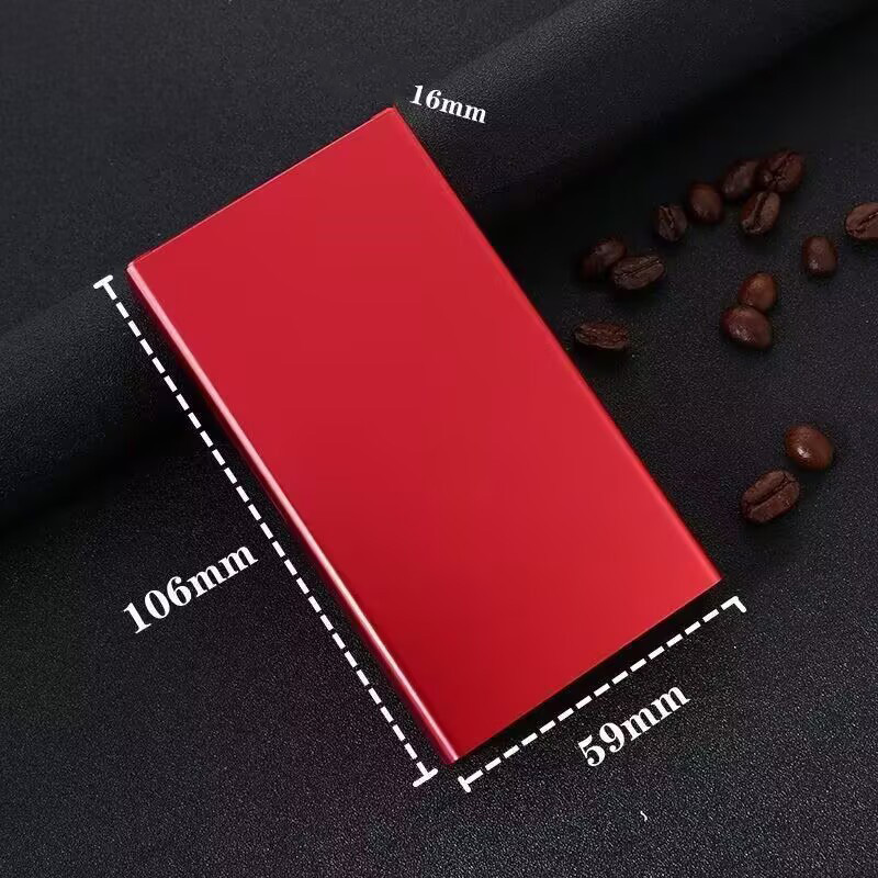 Hộp Đựng Thuốc 20Đ Dài Slim Nắp Trượt Kim Loại Nhiều Màu