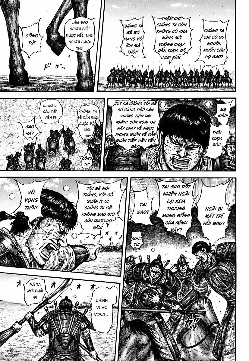kingdom - vương giả thiên hạ chapter 615 17