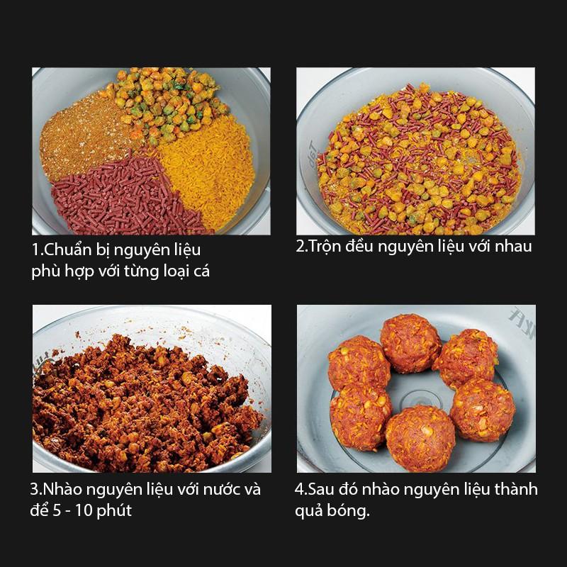 Mồi HUA chuyên câu cá trắm cỏ, trắm đen siêu nhạy - 1500g cao cấp HUA-25