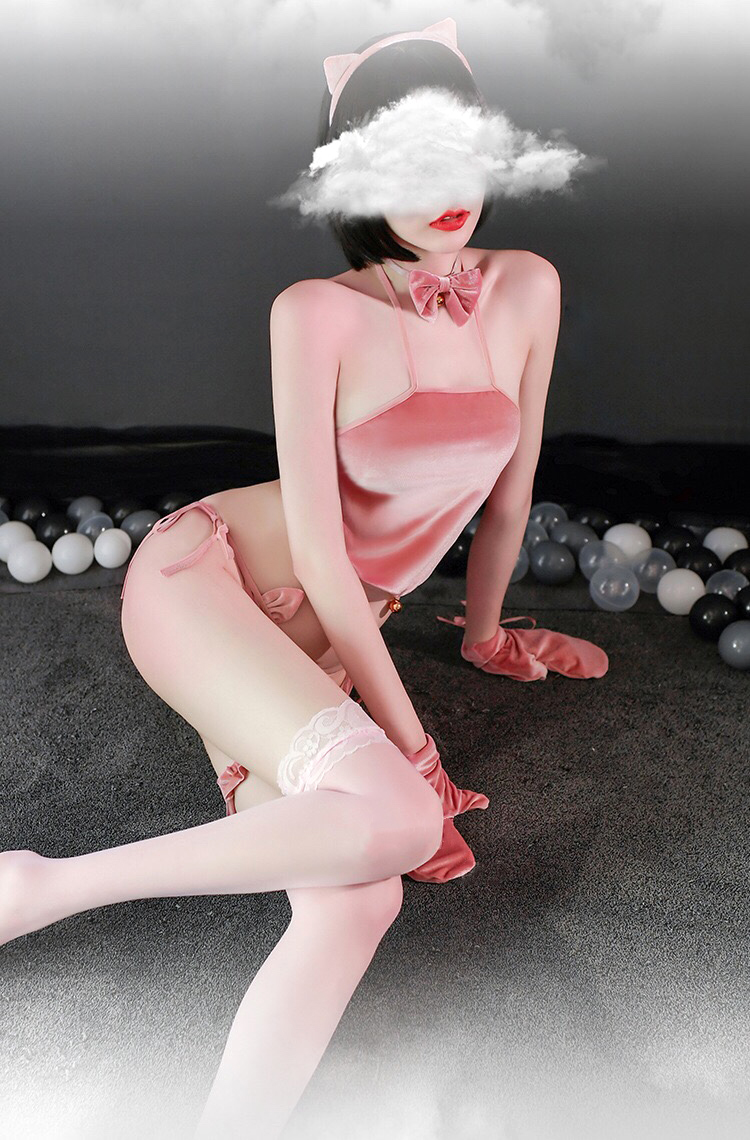 Set bộ cosplay cô mèo sexy đáng yêu tặng kèm vớ