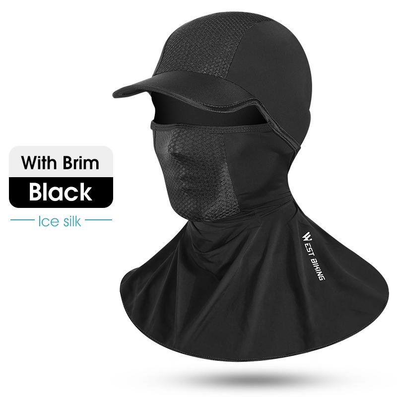 Tây Đạp Xe Mùa Hè Đi Xe Đạp Bộ Đội Nắng Chống Tia UV Bảo Vệ Bộ Thể Balo Nam Nữ Xe Đạp Xe Máy Lót Xe Đạp Nón