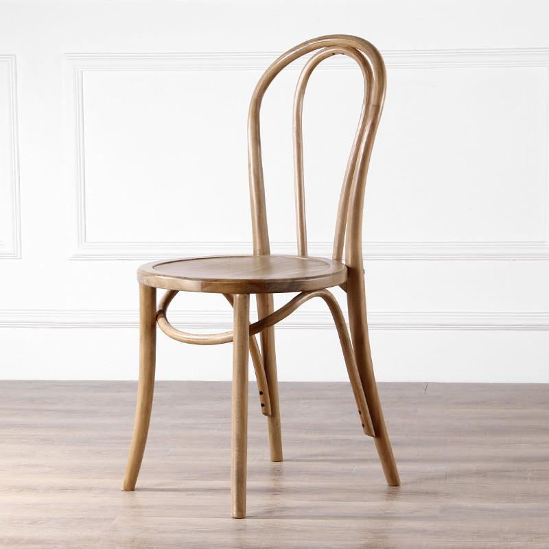 Thonet mặt gỗ (Ash) - ghế ăn, ghế cafe sang trọng