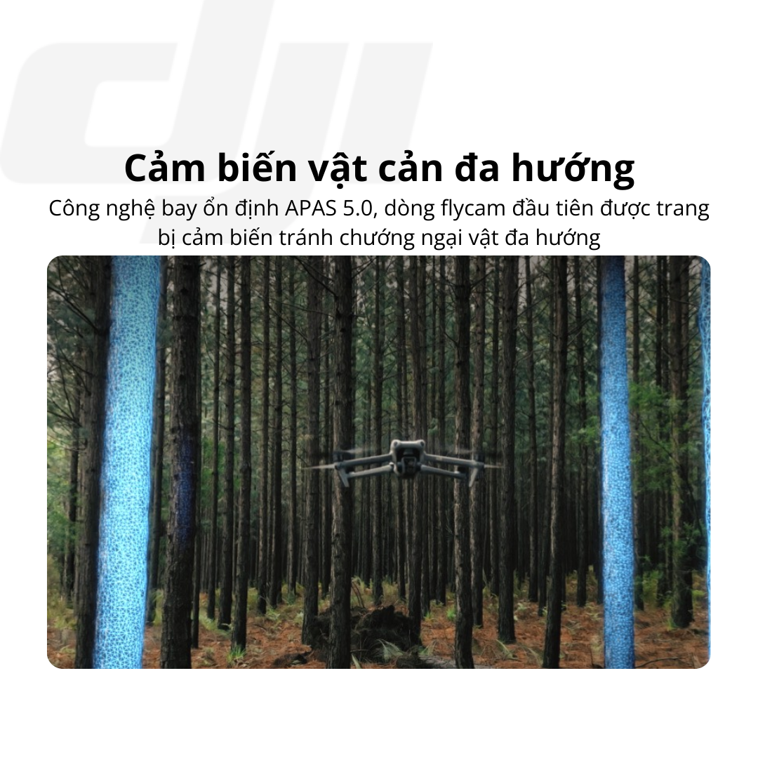 Flycam DJI Air 3 Fly More Combo kèm điều khiển có màn hình (DJI RC 2) camera kép quay video chất lượng 4K HDR - Hàng chính hãng