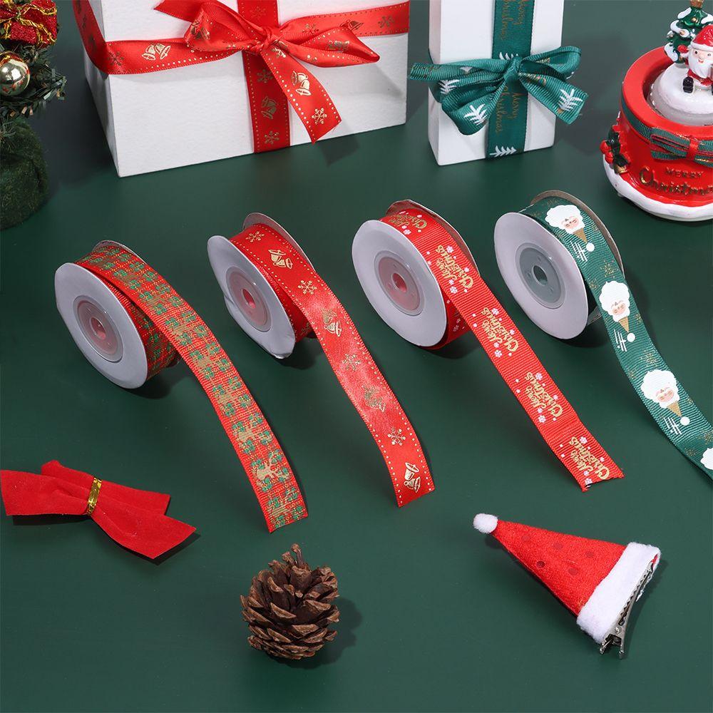Cuộn dây ruy băng 20mm 10 Yards trang trí giáng sinh