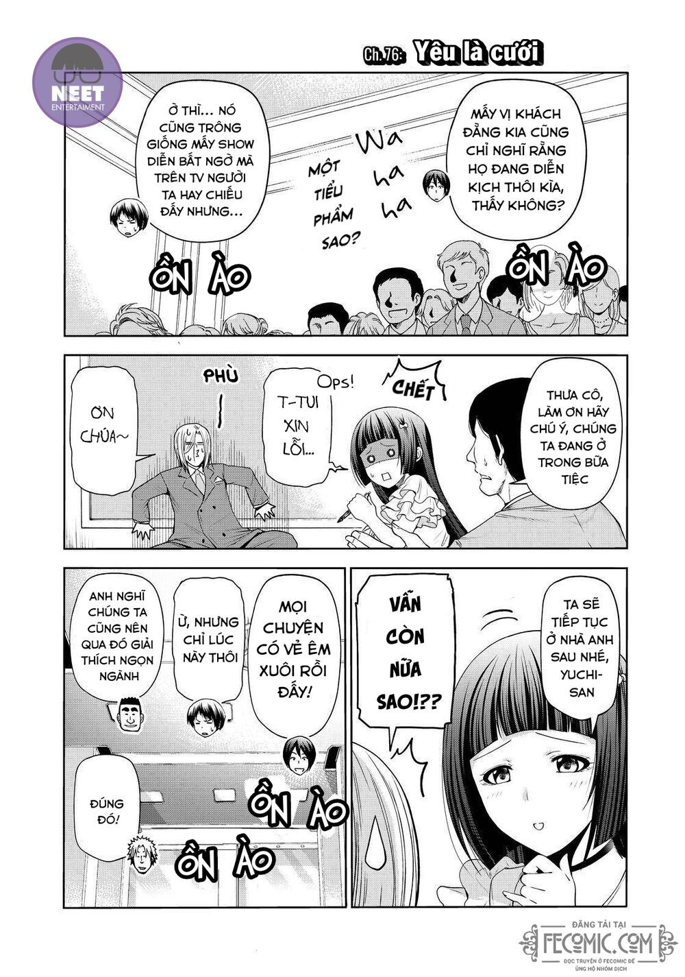 cô gái thích lặn - grand blue chapter 76 3