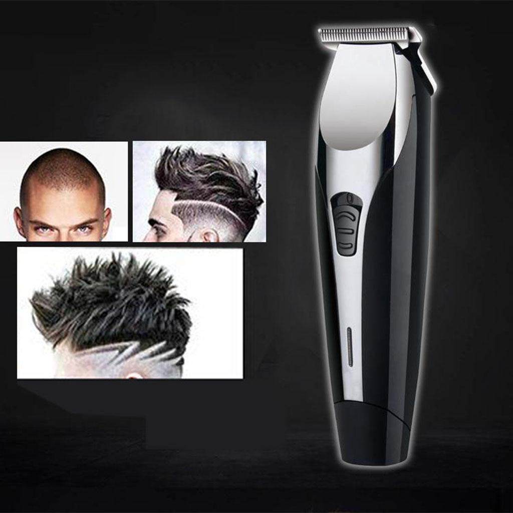 Hair Clipper Trimmer Kit for Men Cordless Hair Cutting Groomer Set USB Rechargeable with 4 Guide Combs