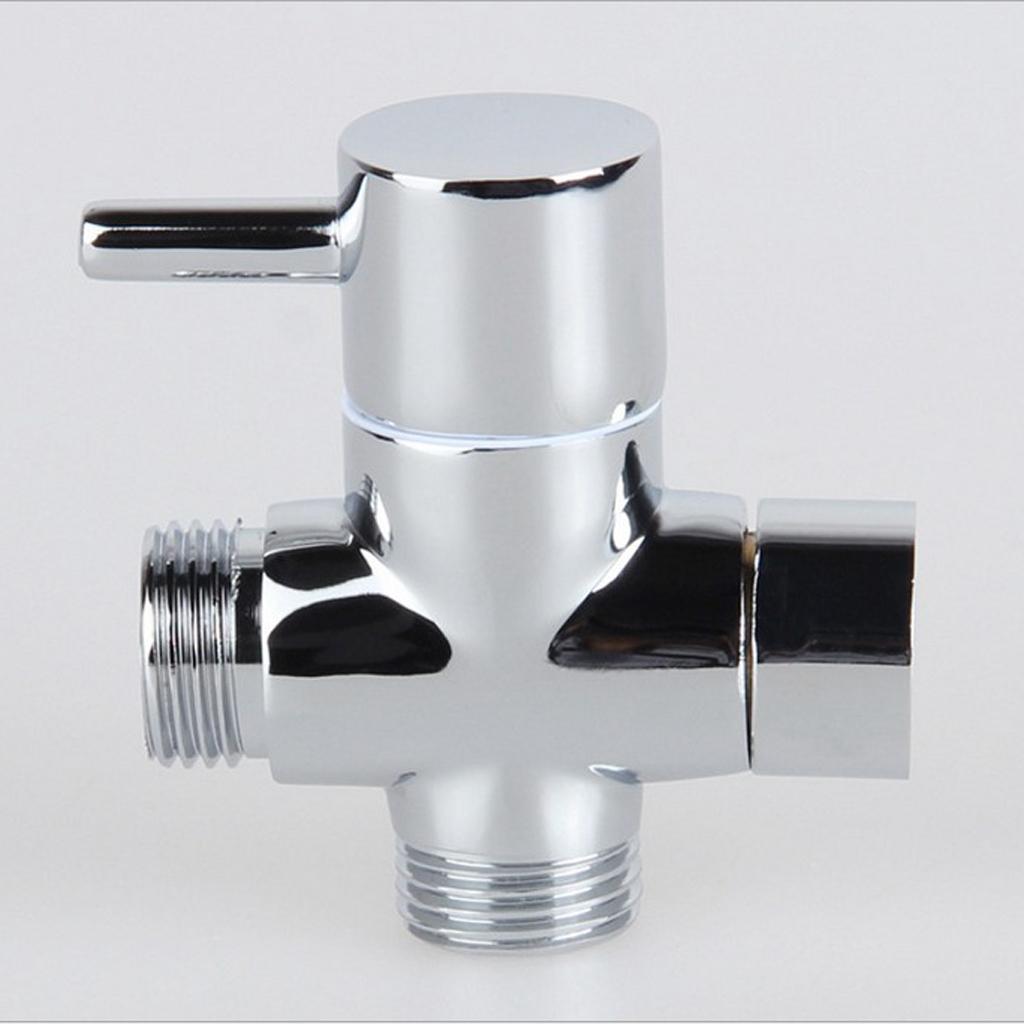 3/4 1/2 T-adapter Valve For Diverter Bath Toilet Bidet Sprayer Shower Head