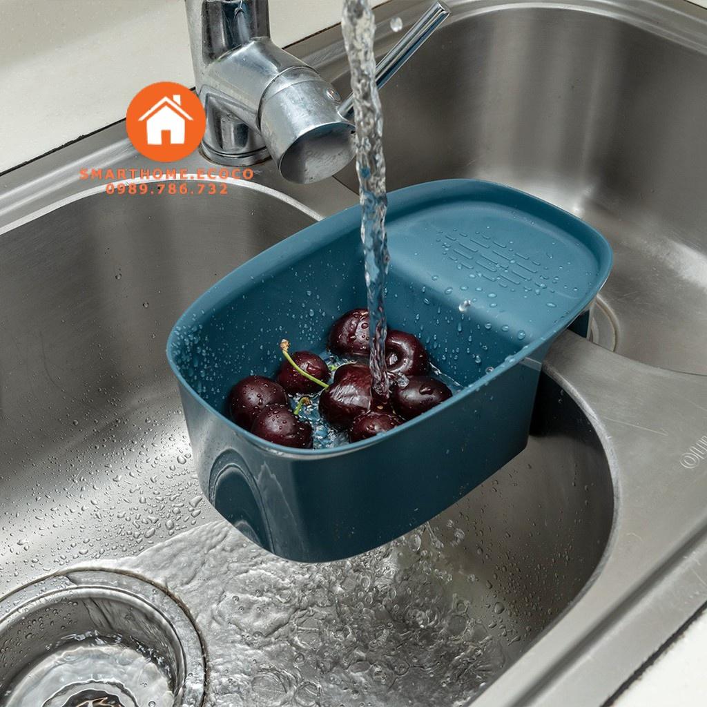 Khay lọc rác gác bồn rửa chén siêu tiện dụng