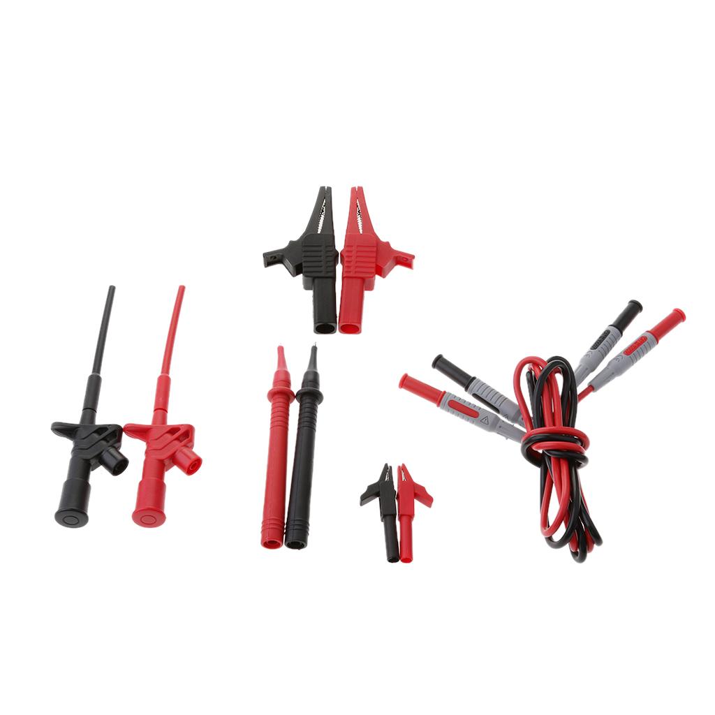 P1600B 10-in-1 Electronic Specialties Test Lead kit Automotive Test Probe Kit Multimeter probe leads kit Banana plug