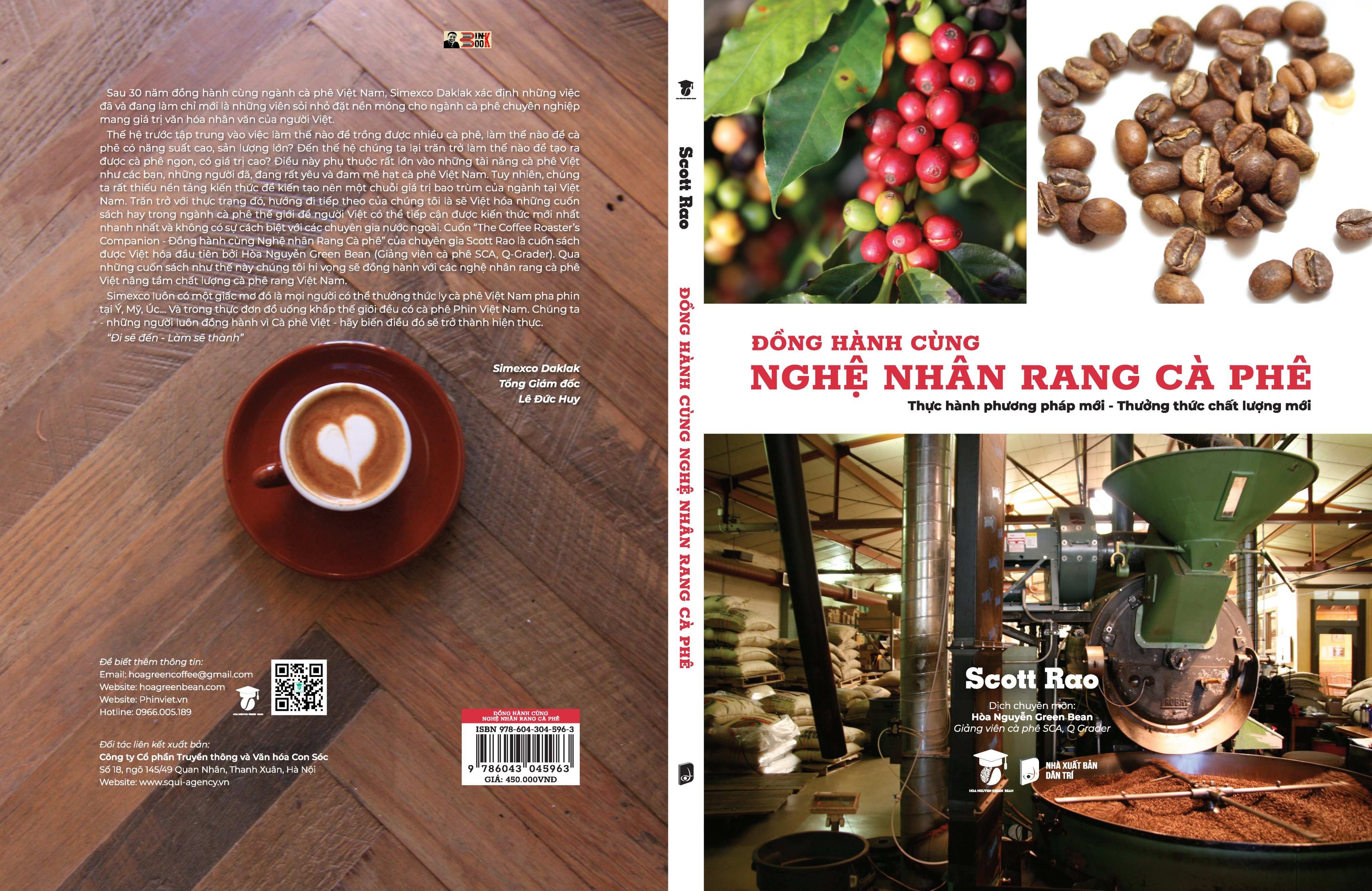 ĐỒNG HÀNH CÙNG NGHỆ NHÂN RANG CÀ PHÊ - Scott Rao - Hòa Nguyễn Green Bean dịch - Nxb Dân Trí
