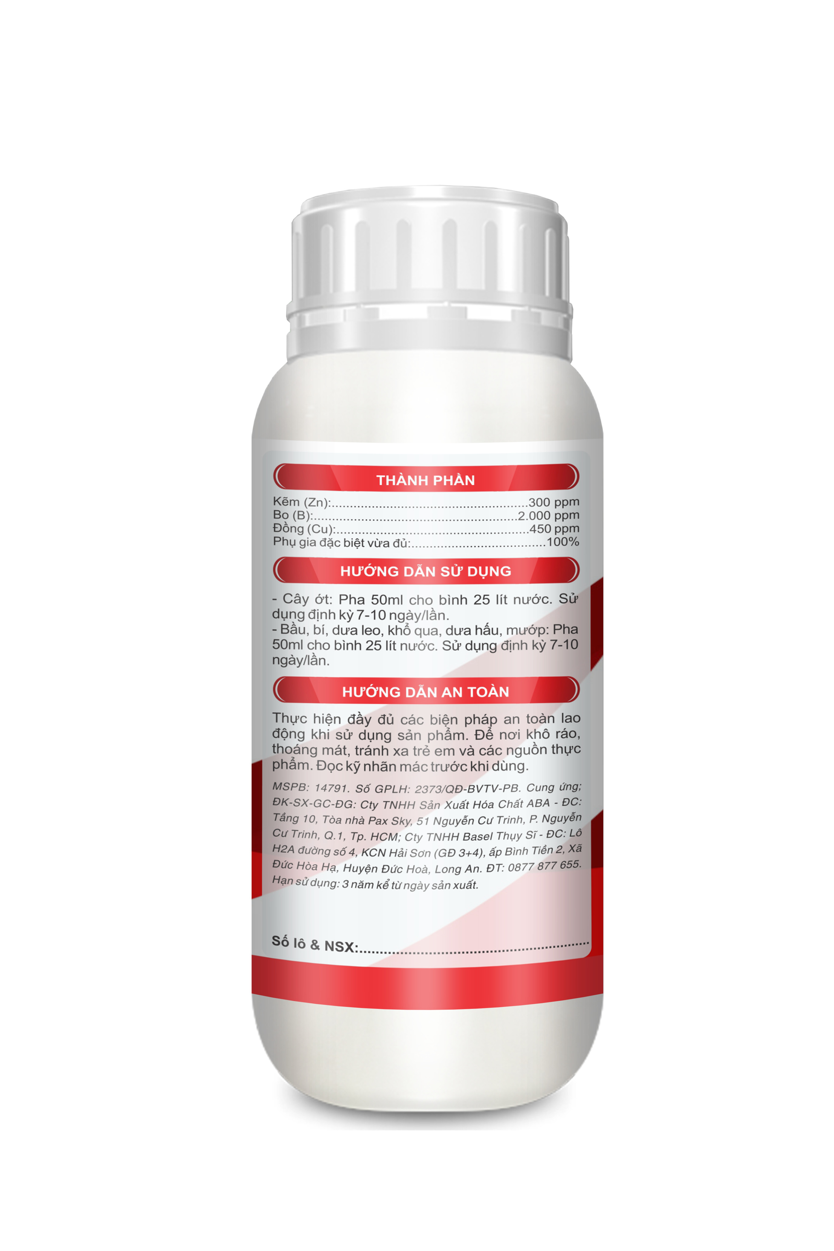 PHÂN BÓN LỚN TRÁI ỚT - GIÚP TRÁI LỚN NHANH, TĂNG ĐỘ CAY, HẠN CHẾ THỐI TRÁI CHAI 500ML