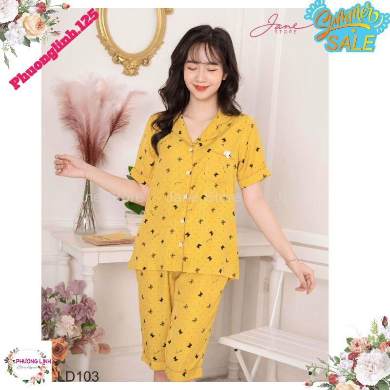 BỘ PIJAMA NGỐ HỌA TIẾT TÚI NƠ