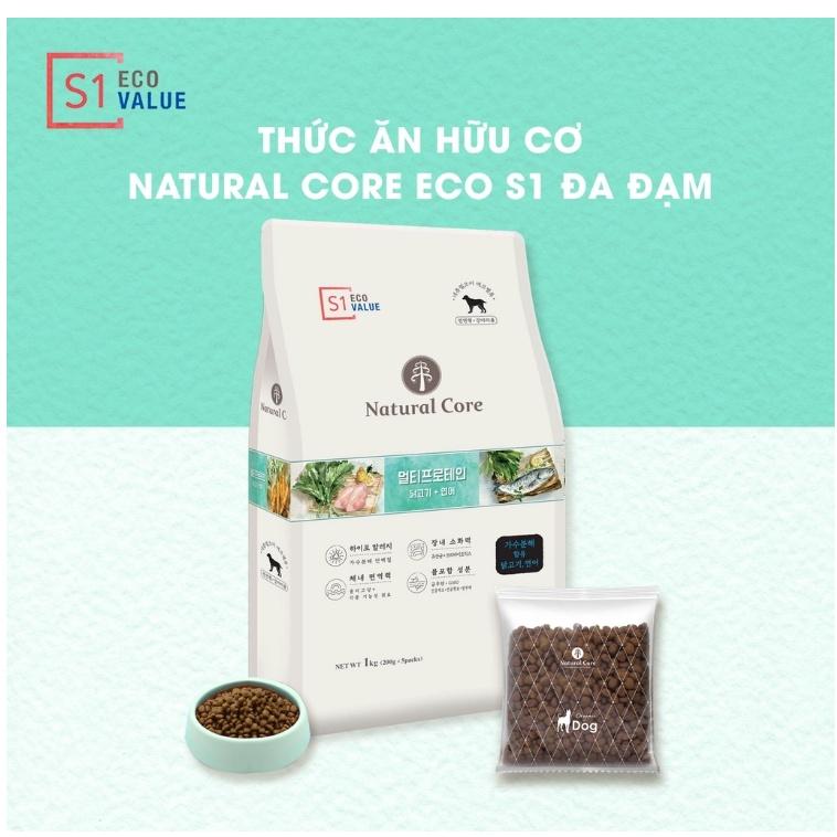 Thức Ăn Chó Chó Đa Đạm Natural Core S1 - 1kg