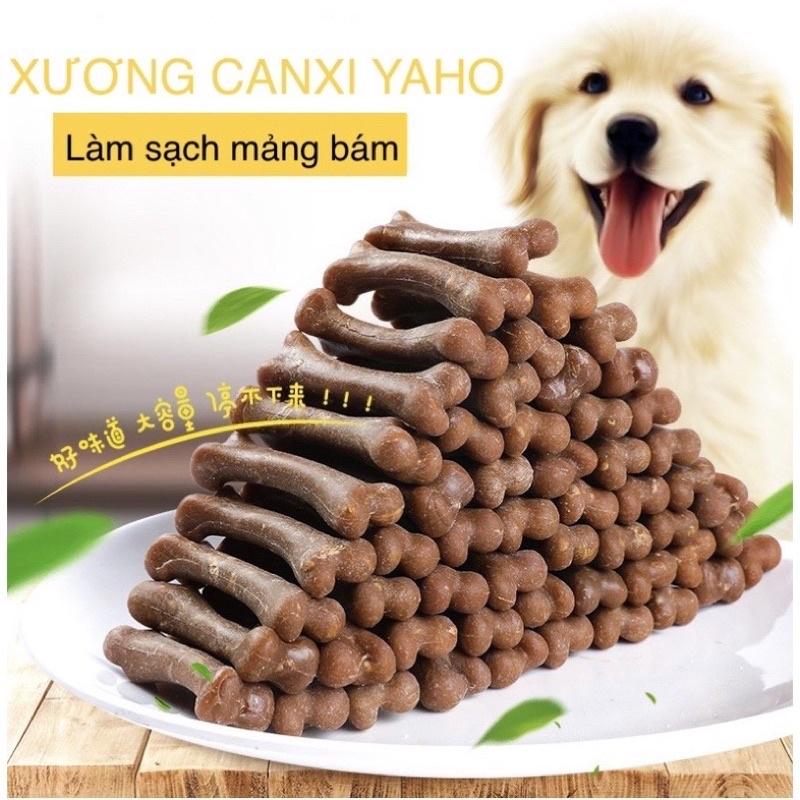 Xương gặm CANXI sạch răng cho chó túi 250g