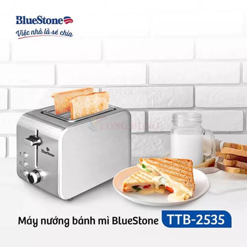 Máy nướng bánh mì Bluestone TTB-2535 - Hàng chính hãng