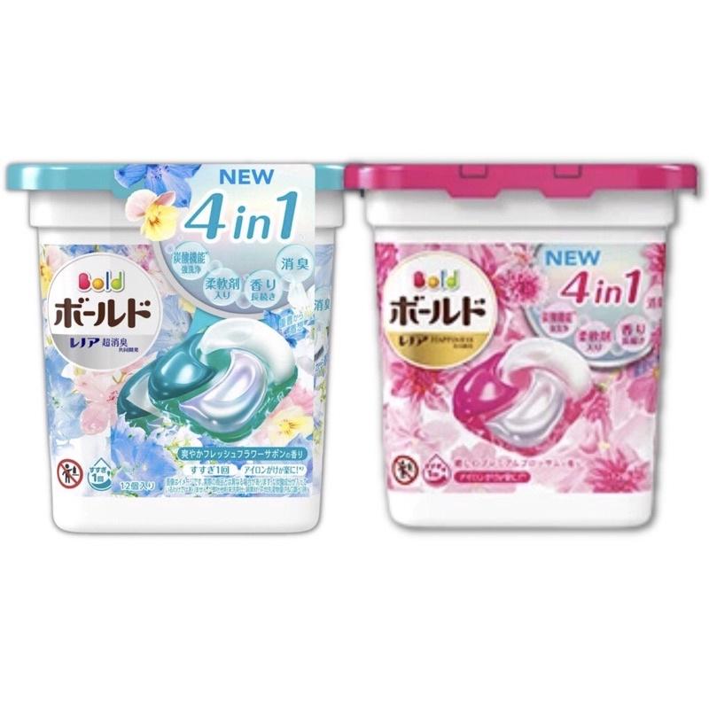 Viên giặt xả Gelball 4D 4in1 12 viên -hàng Nhật Bản-Mẹ và Bé Unmei