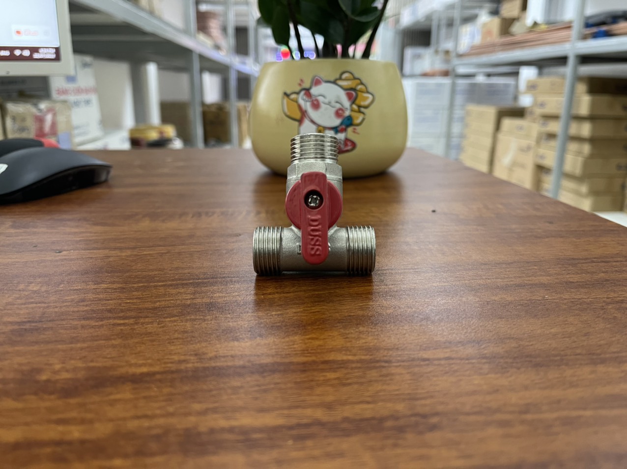 BRASS MINI VALVE - VAN BI 3 NGẢ INOX 304