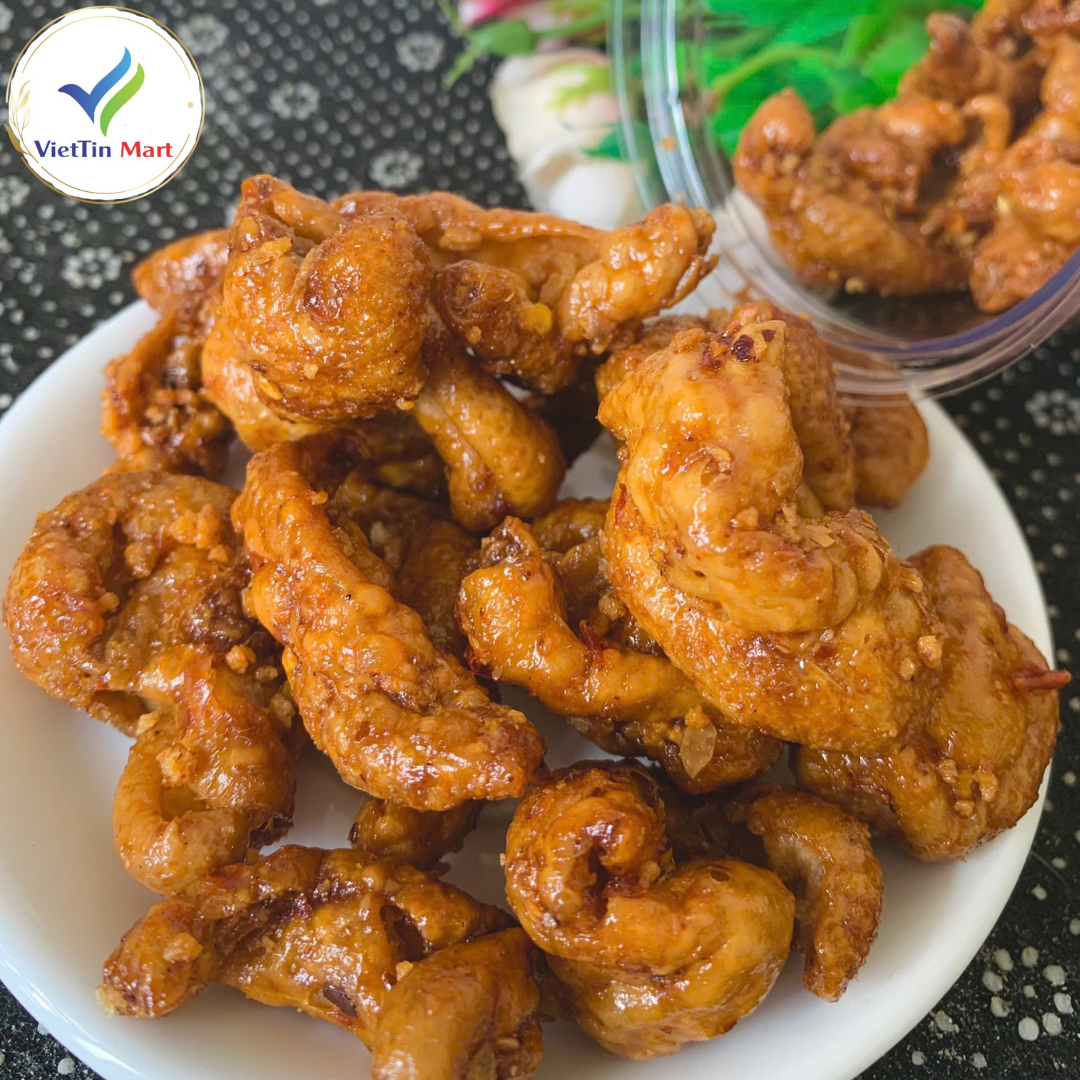 Da Gà Sấy Giòn Sốt Chanh Dây Viettin Mart 200G