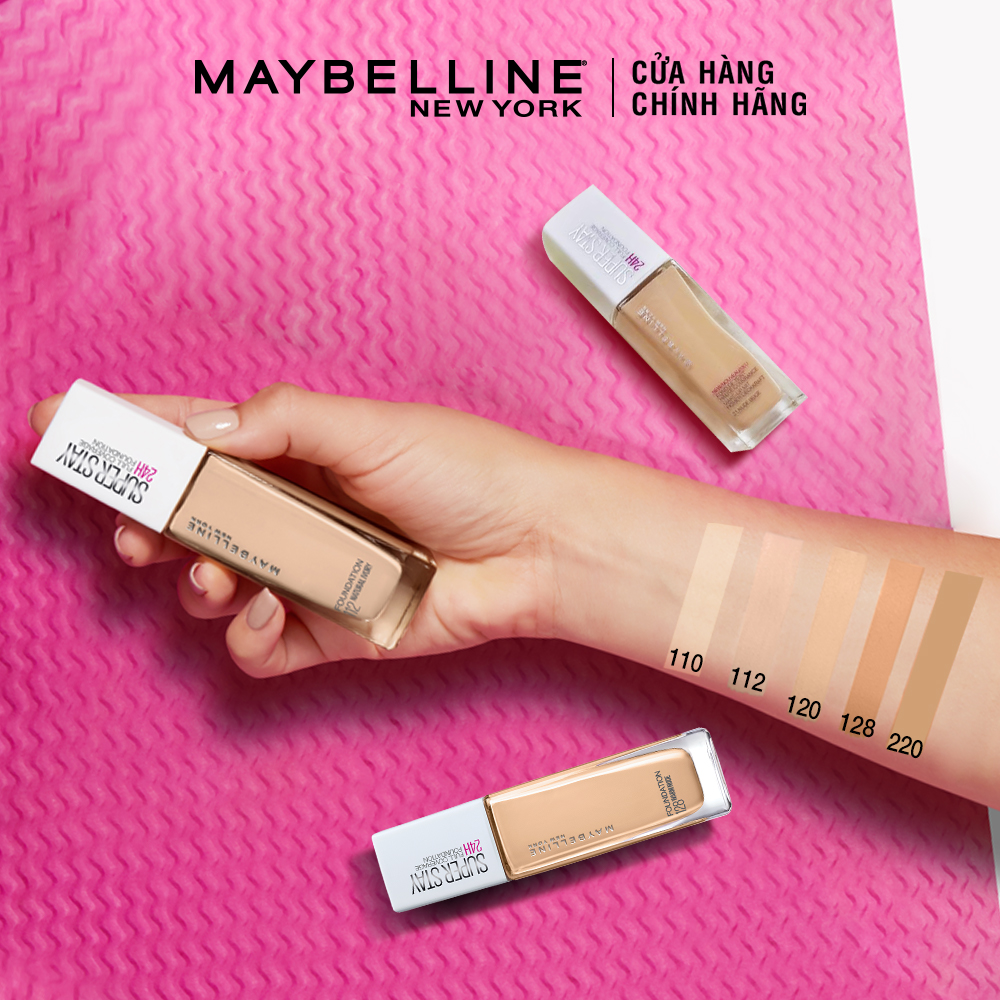 Kem Nền Lâu Trôi Superstay Long Lasting Full Coverage Foundation Maybelline New York 30ml