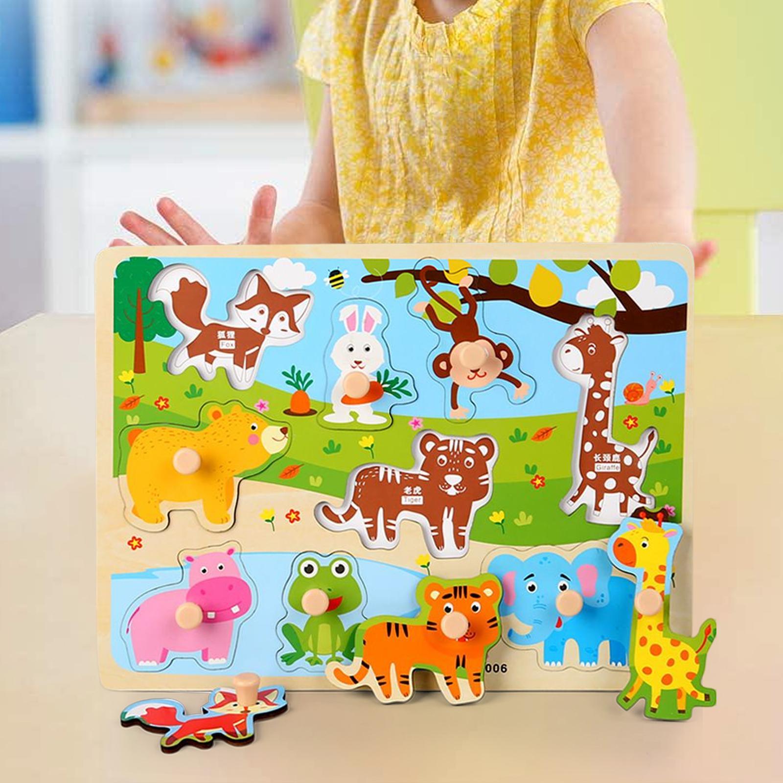 Jigsaw Puzzle Sorting Basic Skills for Boys and Girls Children New Year Gift