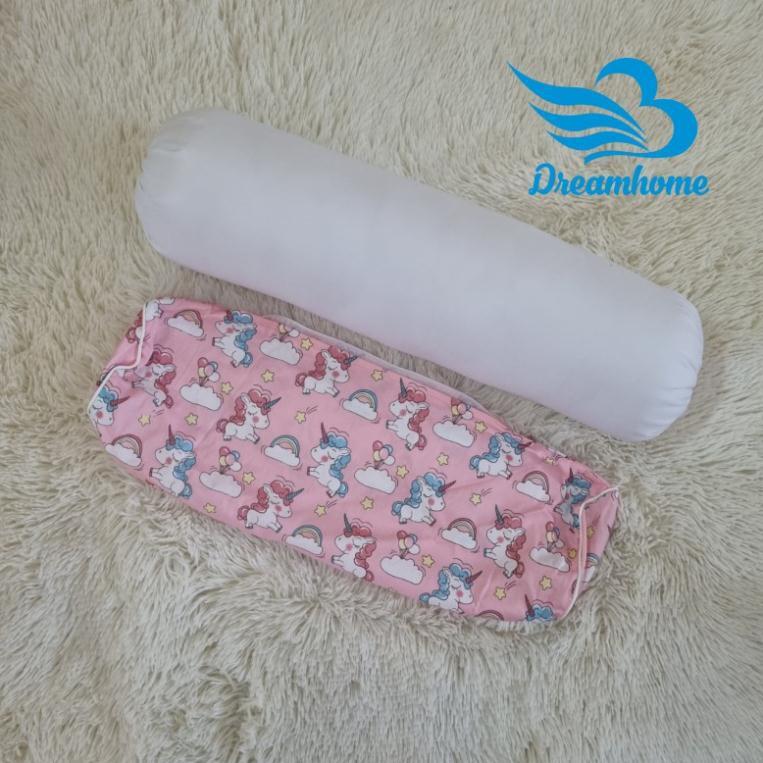 Gối Ôm Cho Bé Vải Cotton, Gối Ôm Trẻ Em Kích Thước 20x55 Có Khóa Kéo , Gối Ôm Trẻ Em, Gối Ôm Cho Bé