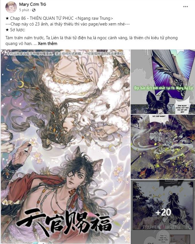 thiên quan tứ phúc - bách vô cấm kỵ chapter 86 9