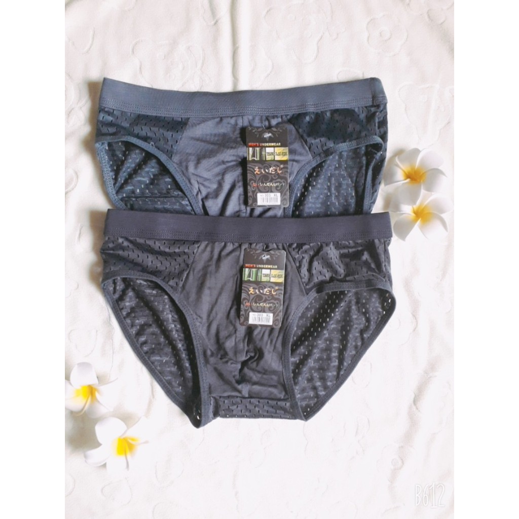 Combo 3 chiếc quần lót tam giác nam có lỗ thông hơi co dãn 4 chiều mặc cực thích