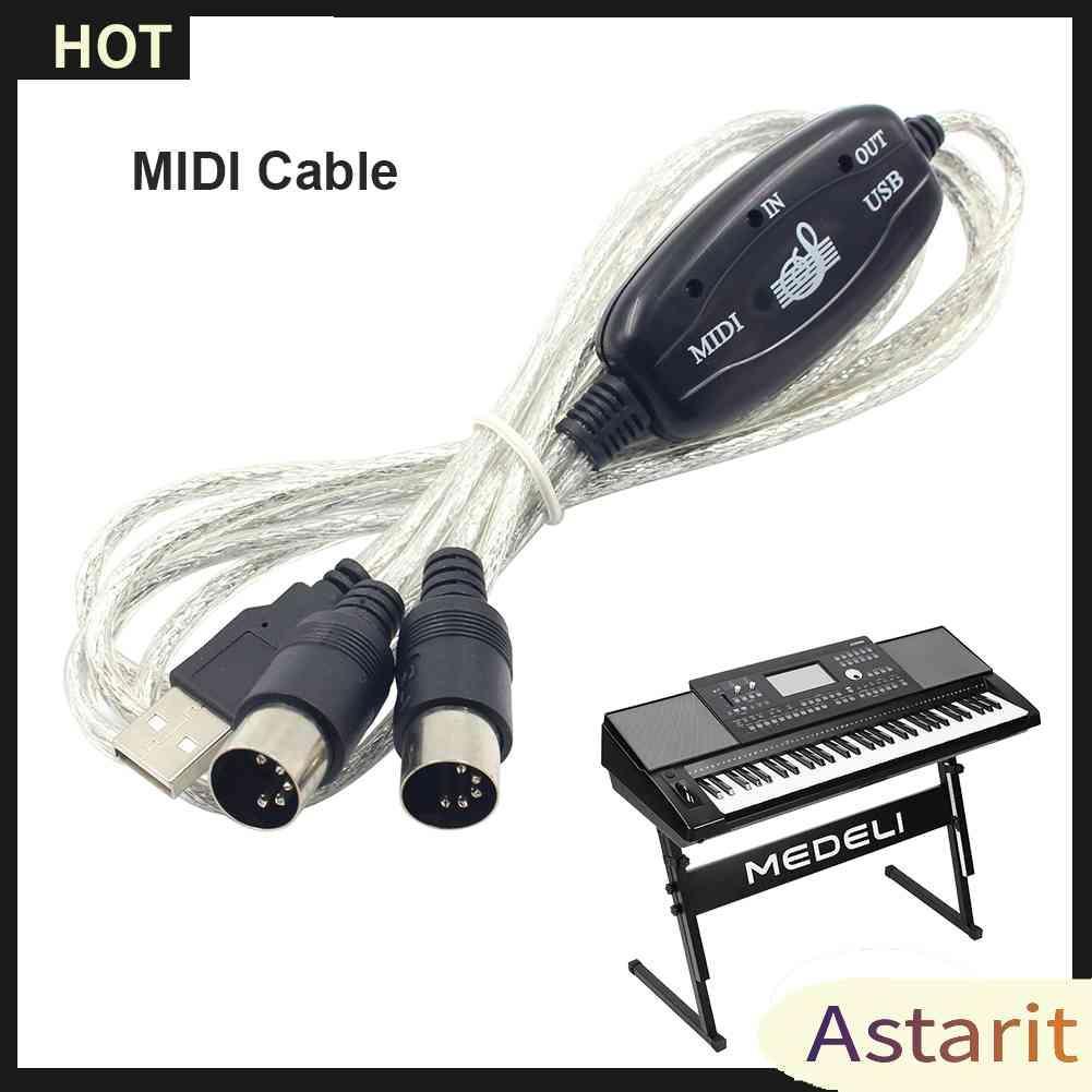 Cáp Chuyển Đổi MIDI Sang USB Chuyên Nghiệp Cho Bàn Phím Điện Tử