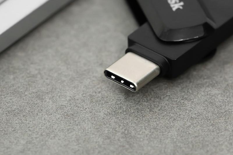 USB OTG 3.1 128GB Type C Sandisk SDDDC3 Đen - Hàng chính hãng - Hàng chính hãng