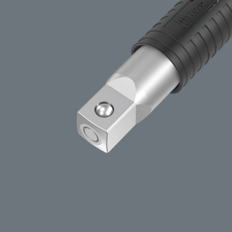 Tay vặn tuýp chữ T tự động khóa trái và phải Wera 05023460001 411 A RA với đầu vào tuýp 1/4"