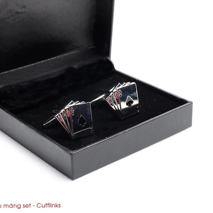 KHUY MĂNG SÉT CAO CẤP - Cufflinks HÌNH ĐƠN GIẢN