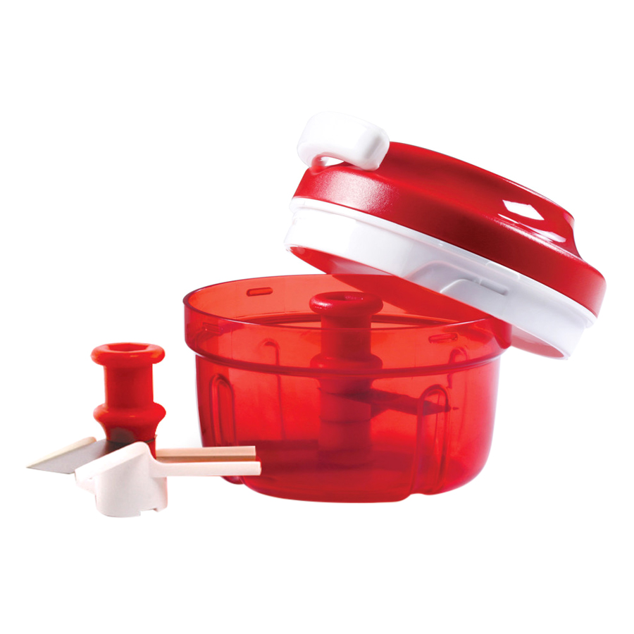 DỤng Cụ Xay Thực Phẩm Suppersonic Tubor Chopper - Lưỡi Dao Sắc Bén - Không Sử Dụng Điện