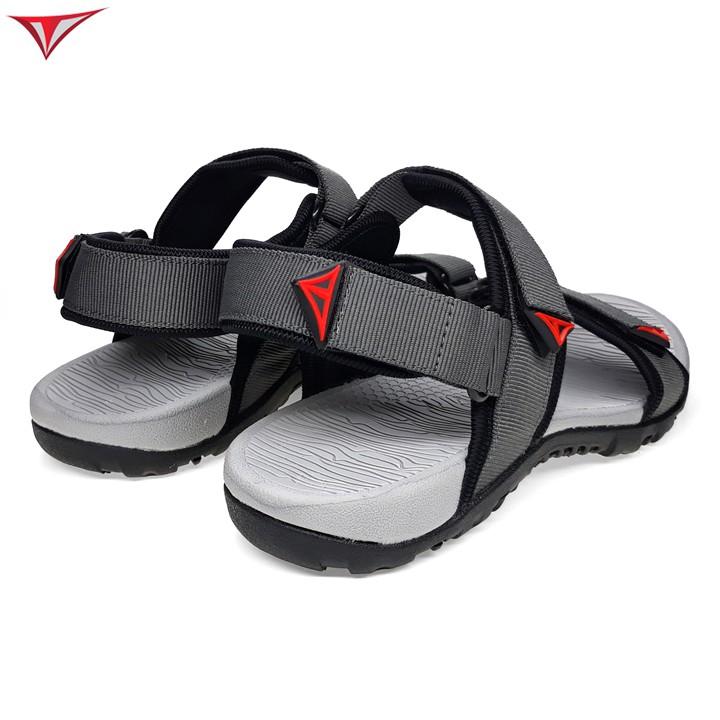 Giày Sandal Nam Việt Thủy - Quai Ngang Ghi Xám - VT016