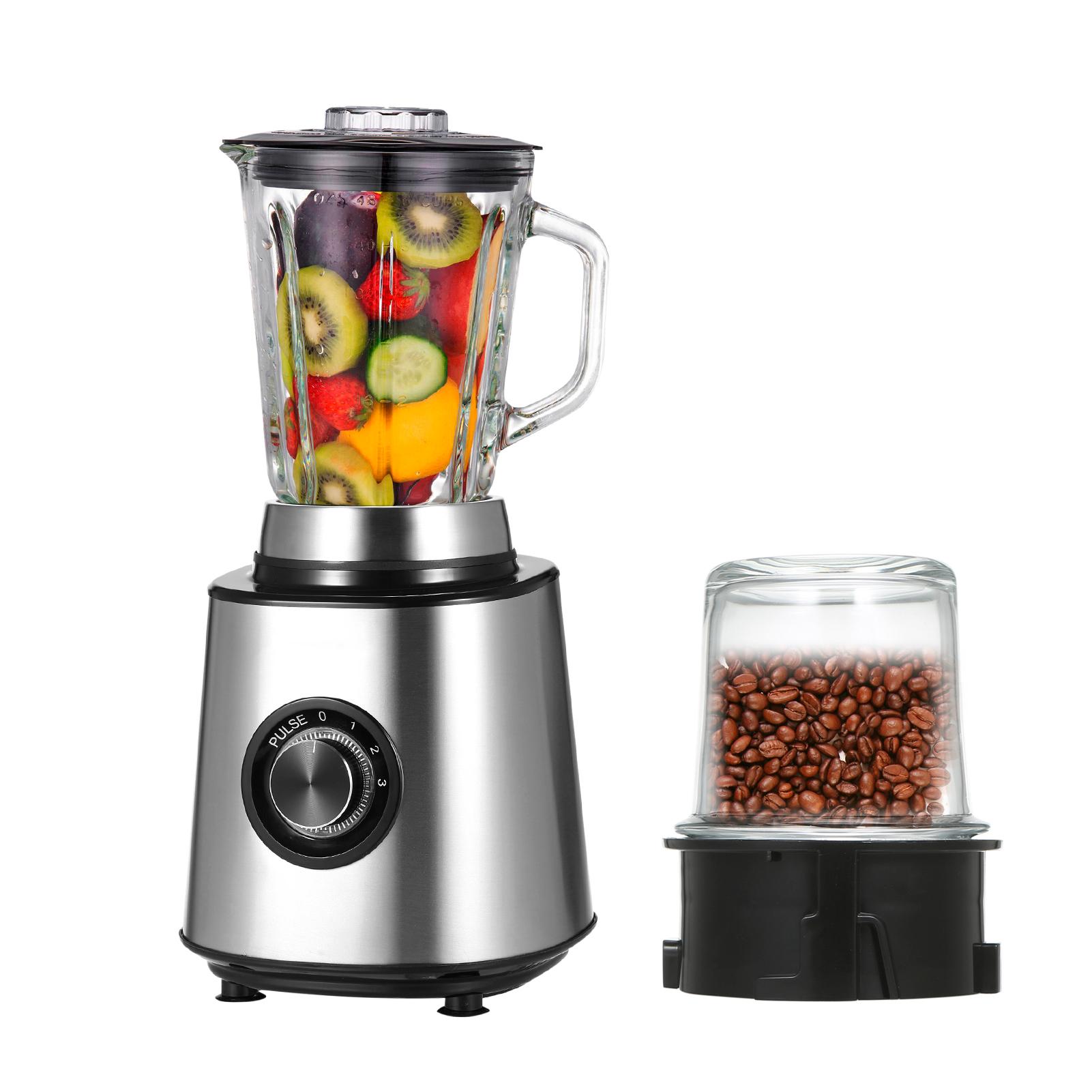 Máy Xay Sinh Tố Điện Cầm Tay Với Động Cơ Mạnh Mẽ, Lớn 1.5L