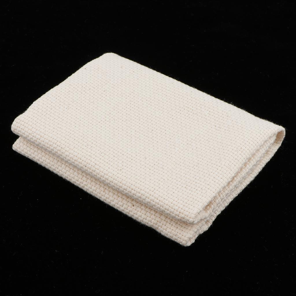 Cotton Ak Vải Aida để Thêu / Móc Thảm / đấm Needling
