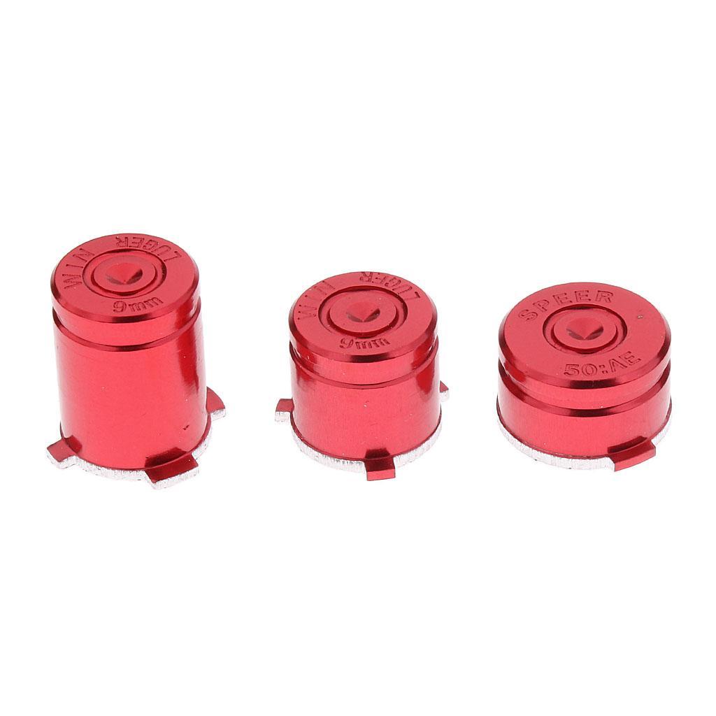 Joystick Replacement Buttons Thumb Caps & ABXY & Guide Mod Kit for Xbox One