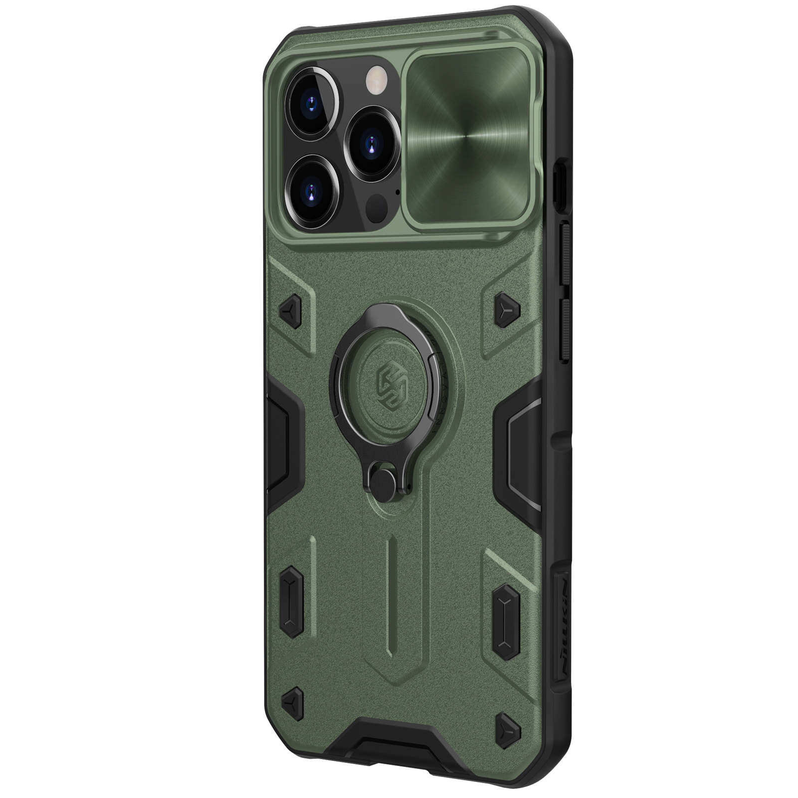 Ốp Lưng Nillkin CamShield Armor Cho iPhone 13 / 13 Pro / iPhone 13 Pro Max - Hàng Nhập Khẩu