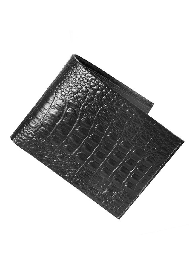 Ví bóp nam Minh Tâm da bò 100% , vân cá sấu , đựng vừa các loại giấy tờ MT-046 , 3 màu