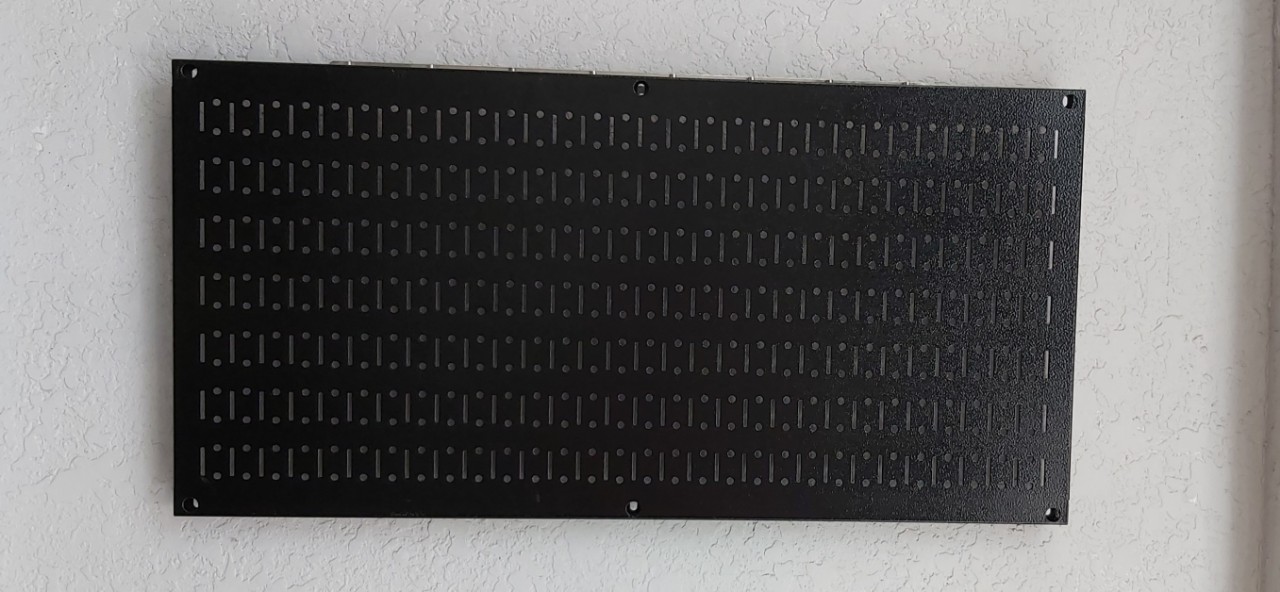 TẤM TREO LỖ TRÒN ĐEN 800MM*400MM
