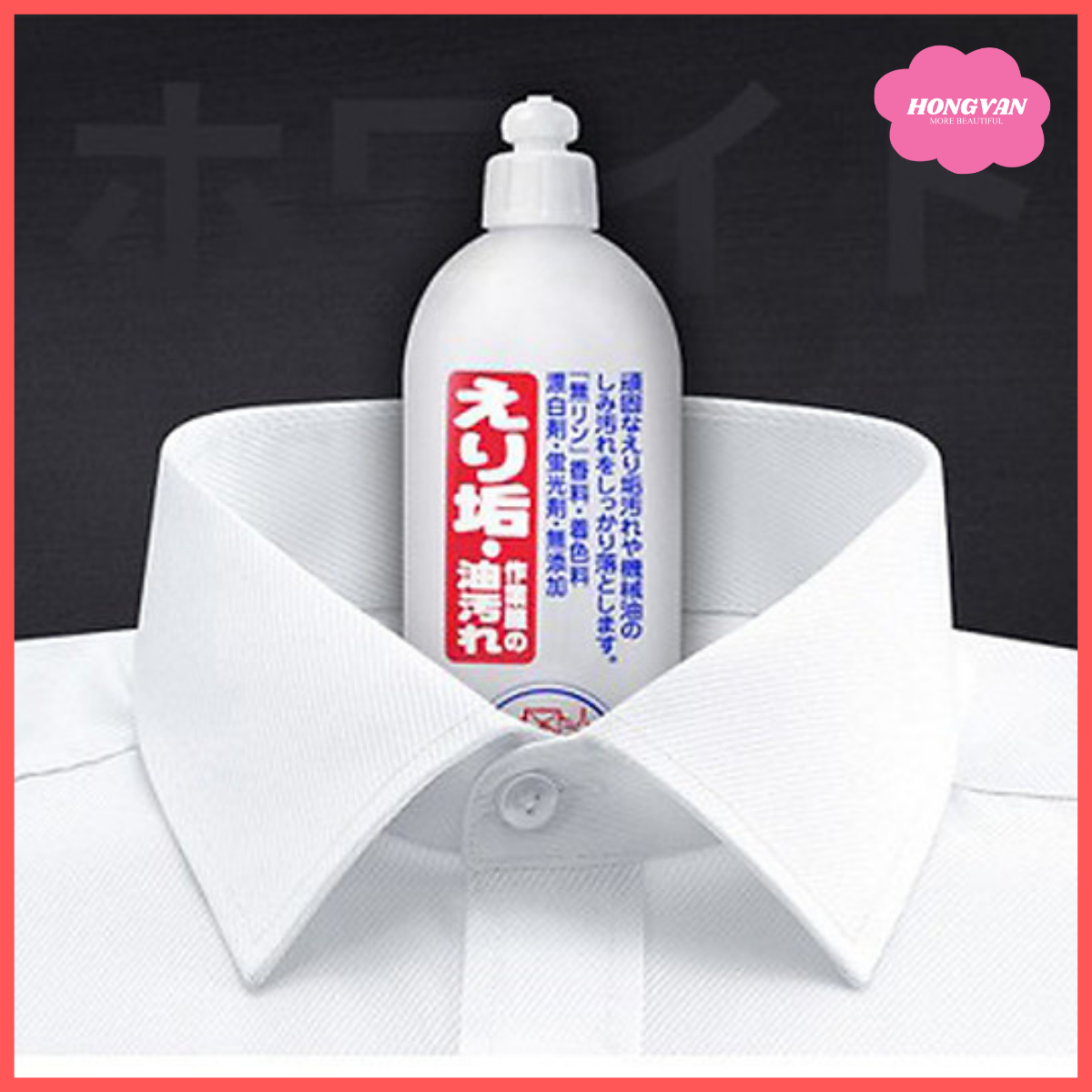 Chai nước tẩy trắng vùng cổ, tay áo 500ml chiết xuất từ thiên nhiên