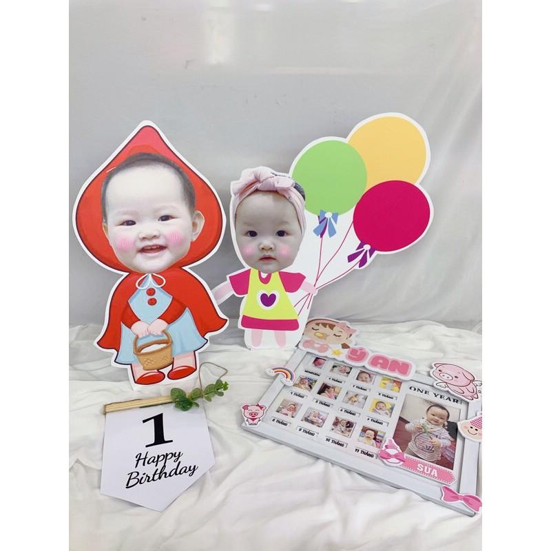 Hashtg cầm tay trang trí sinh nhật